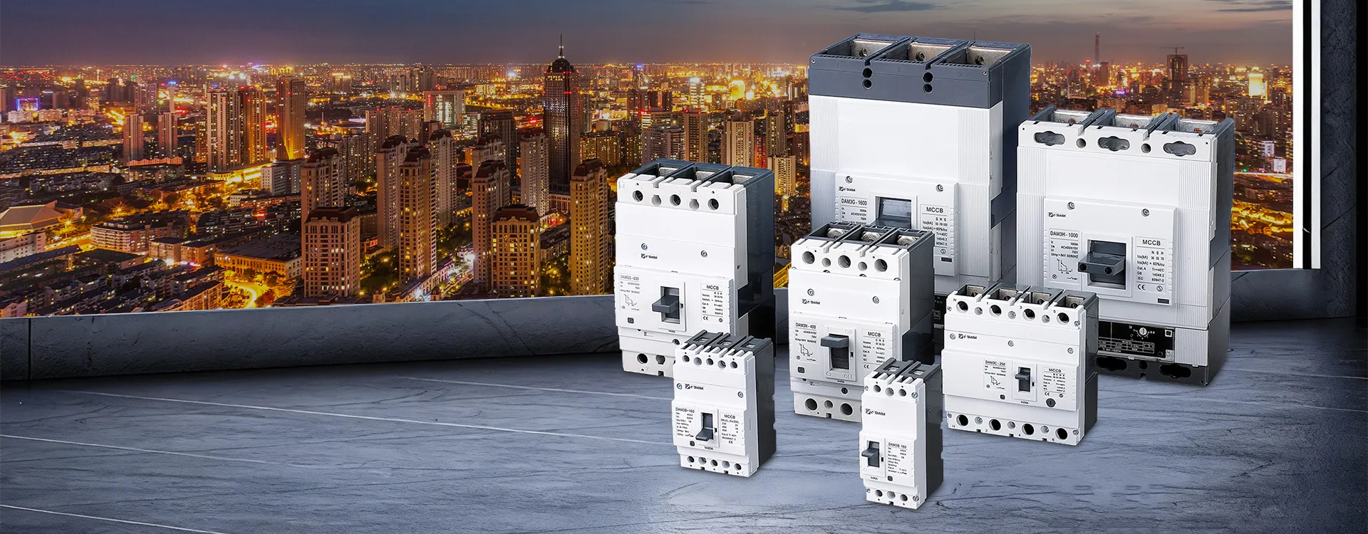 CDADA OEM ODM ሰርክ ሰባሪ አምራች - ብጁ MCCB MCB ለHVAC ሊፍት UPS መተግበሪያዎች