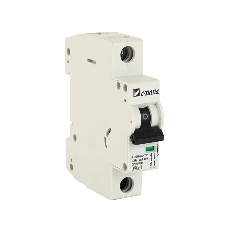250V ዲሲ አነስተኛ የወረዳ የሚላተም